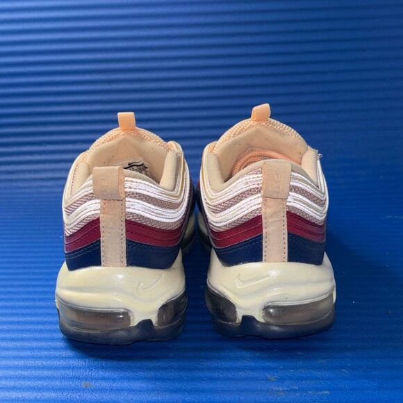 Size 9- Women’s Nike Air Max 97 Plum Chalk Retro Athletic Shoes 921733-802 - Picture 7 of 8